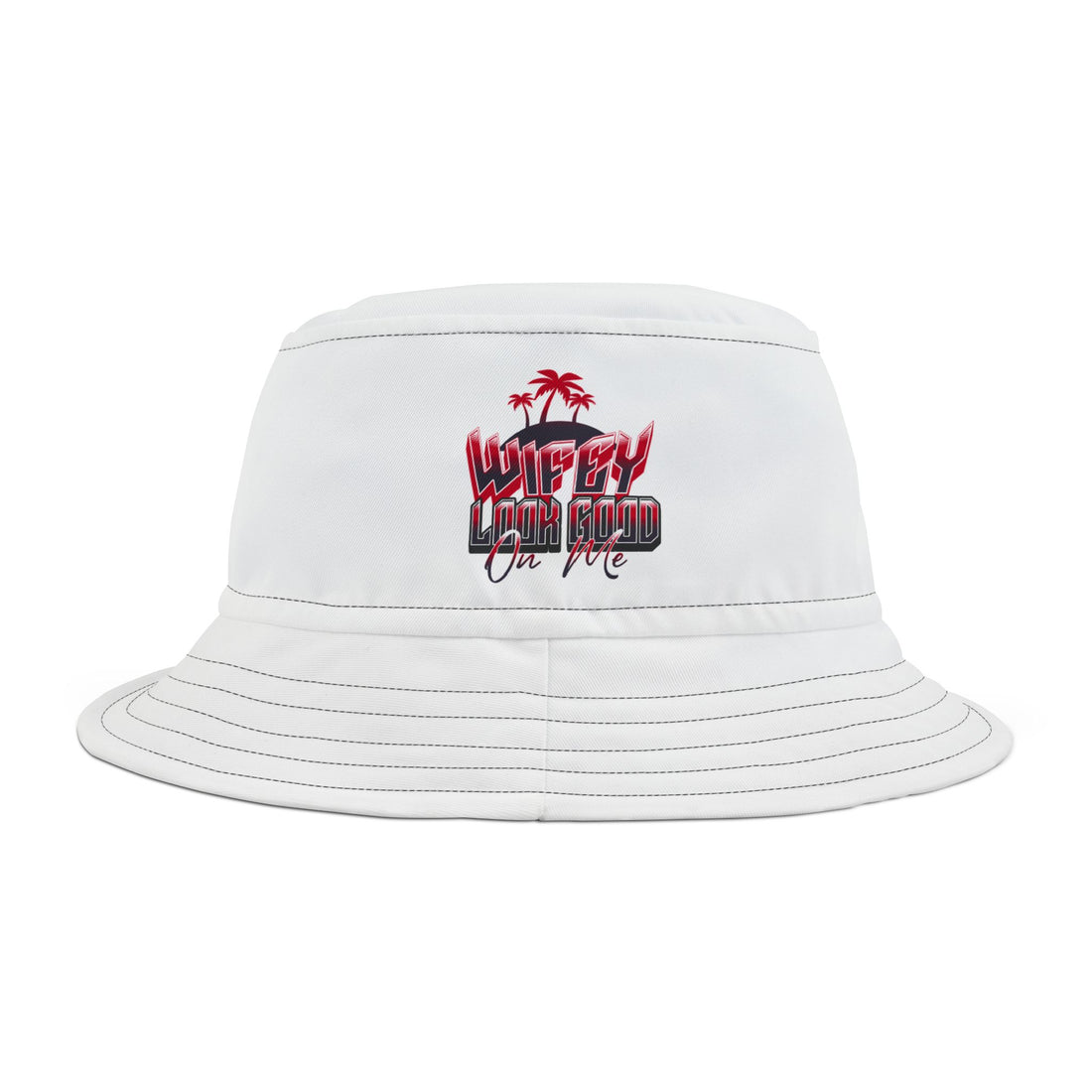 YOLIY T4 "Wifey Look Good On Me" Bucket Hat (AOP)