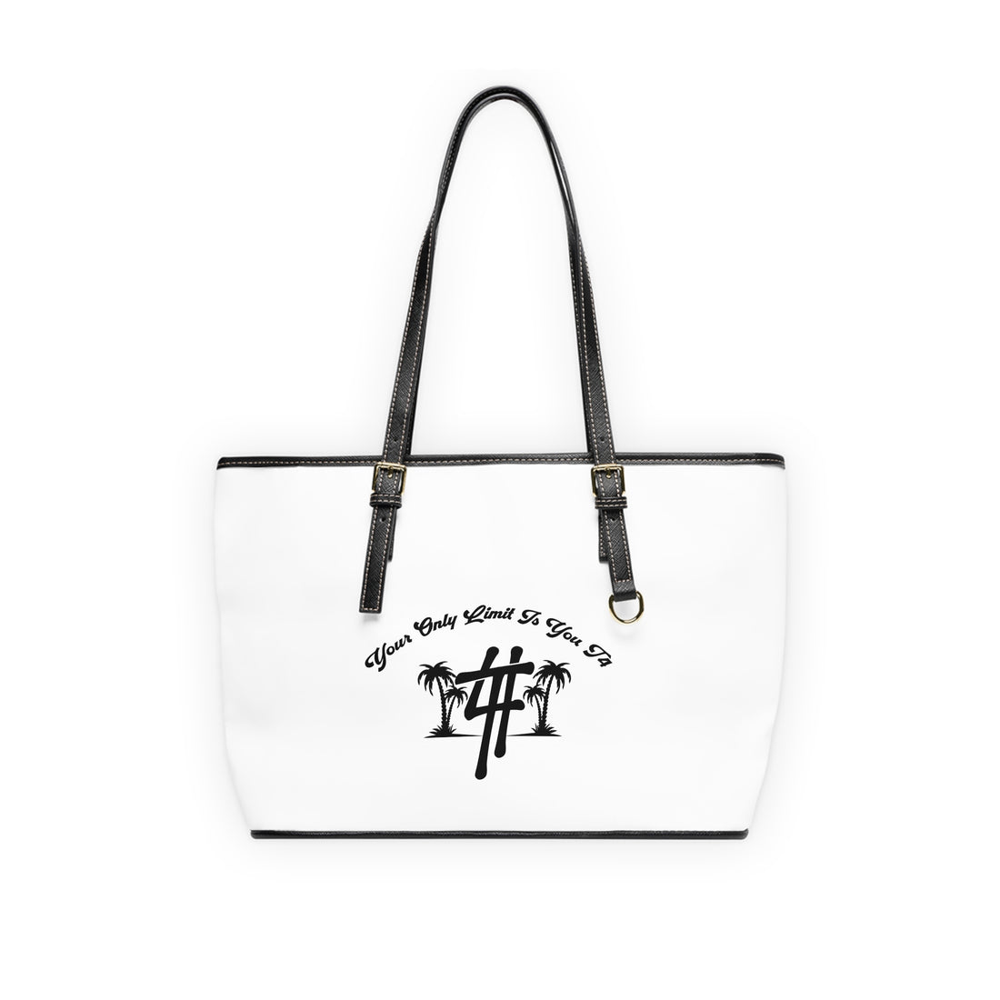 YOLIY T4 "White" Inspirational PU Leather Shoulder Bag