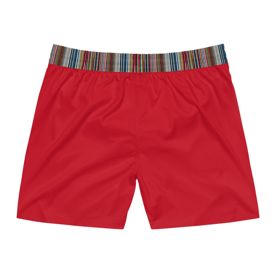 YOLIY T4 "Red" (Combined A1 Generated) Striped Men's  Swim Shorts