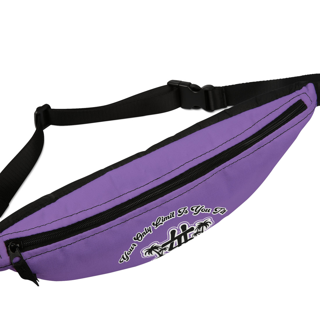 YOLIY T4 "Purple" Palm Tree Fanny Pack