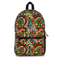 AI (Combined Generated) YOLIY T4 Colorful Tie-Dye Backpack