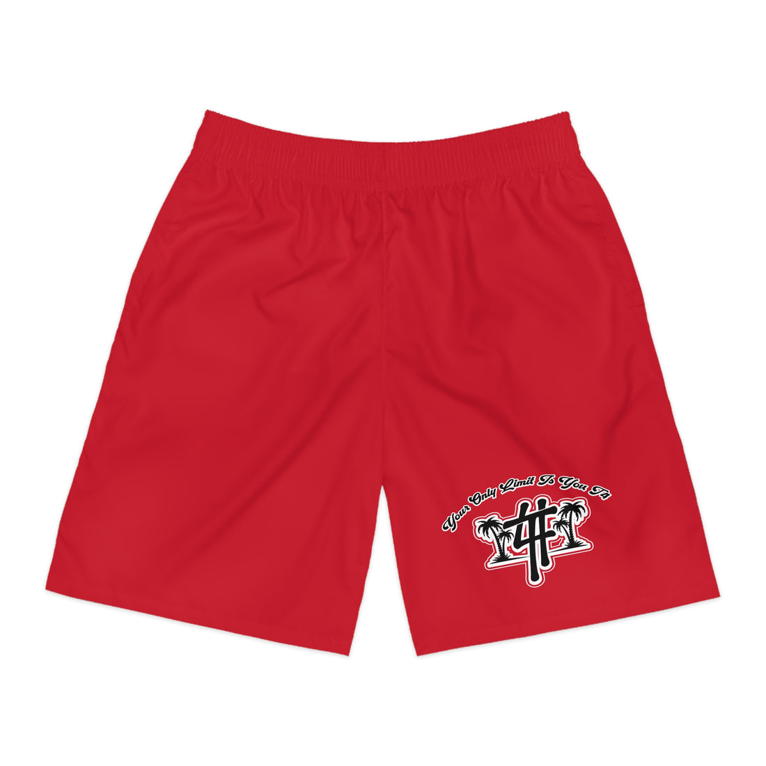 YOLIY T4 "Red" Men's Jogger Shorts