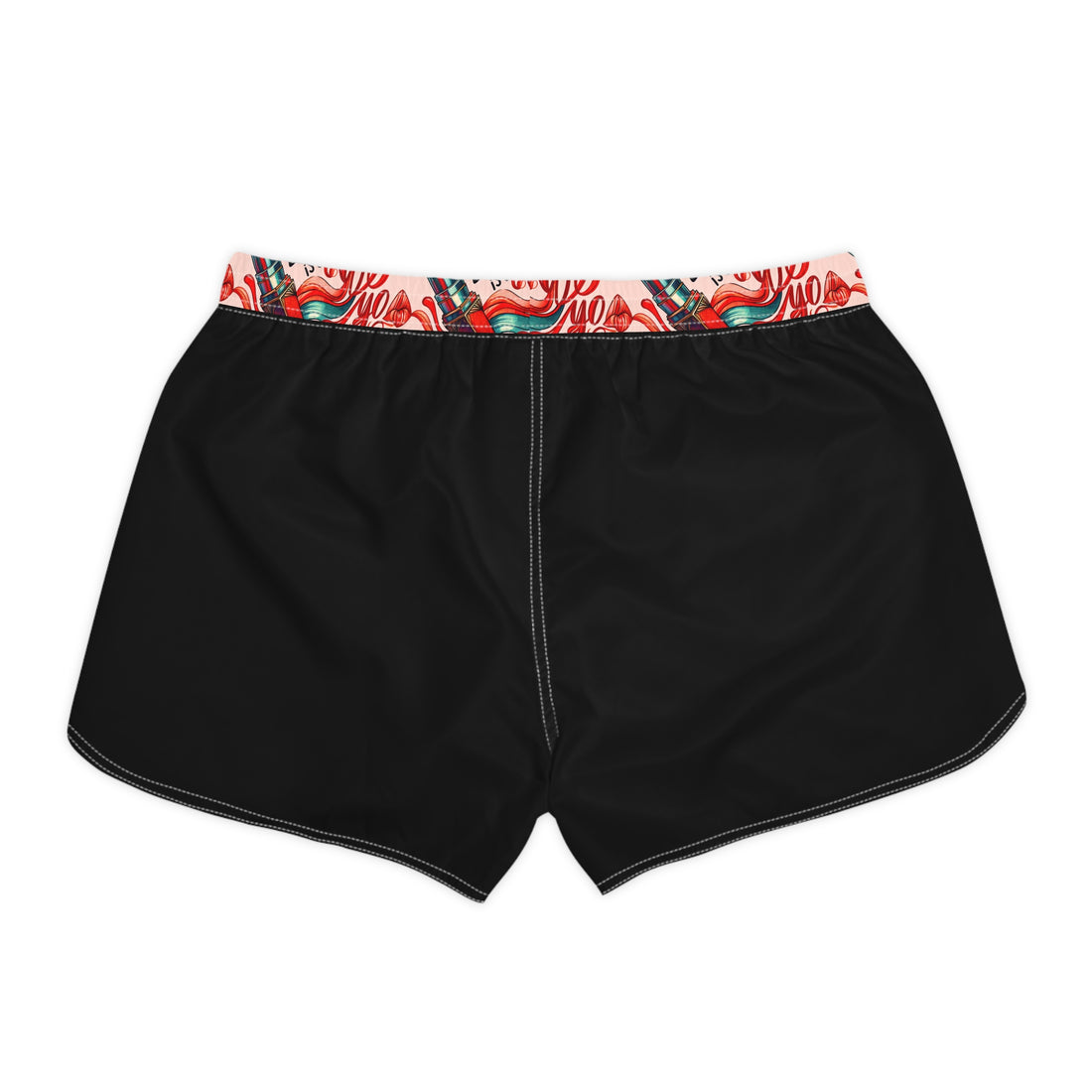 YOLIY T4 (Combined AI Generated Design) "Black" Women's  Shorts