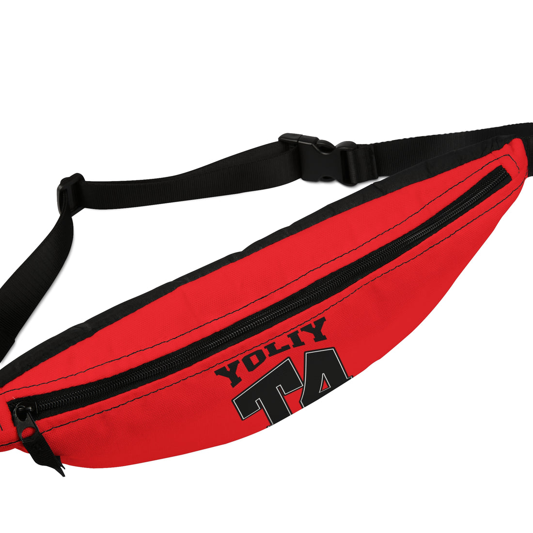 YOLIY T4 "Red" Big Block Fanny Pack