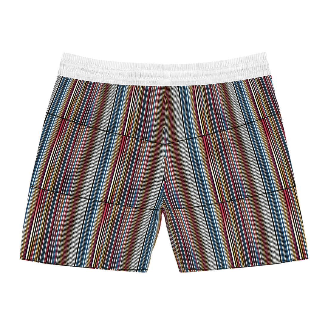 YOLIY T4  (Combined A1 Generated)  Striped Men's Swim Shorts