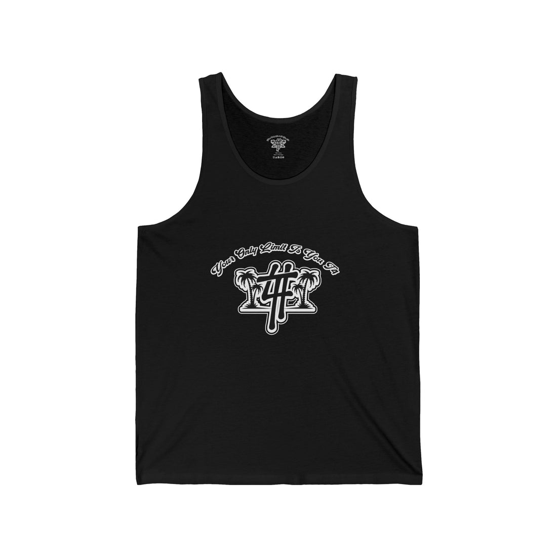 Motivational Unisex Jersey Tank - 'You Only Live Once' Inspirational Fitness Top