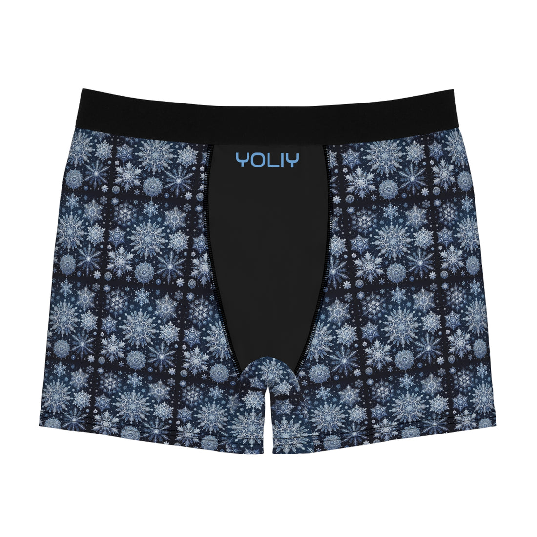 YOLIY T4 - AI Generated Winter Wonderland Boxer Briefs