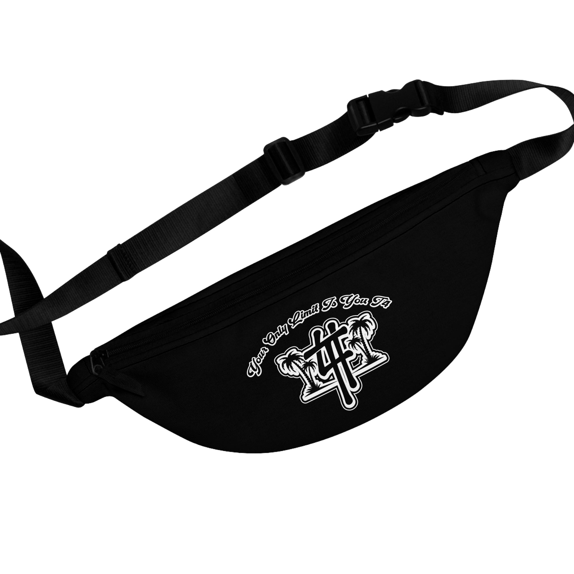 YOLIY T4 Black Motivational Fanny Pack