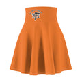 YOLIY T4 orange skater skirt – high-waisted women’s streetwear with flared fit